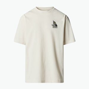 The North Face Clean Trails Over SS férfi póló fehér dune (Clean Trails Over SS NF0A8C2TQLI1) kép