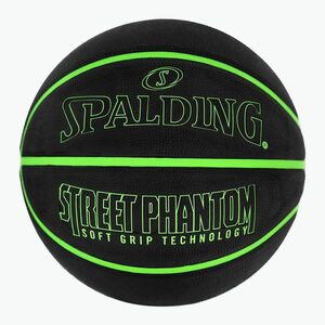 Spalding Phantom kosárlabda fekete/zöld 6-os méret (Phantom 84392Z) kép