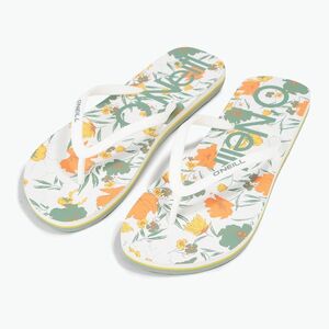 Női O'Neill Profile Graphic fehér bluemchem flip flopok (Profile Graphic 1400044-31033) kép