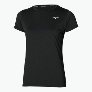 Női futó póló Mizuno Core Tee fekete (Core Tee J2GAC22109) kép