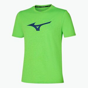 Férfi futópóló Mizuno Core RB Tee zöld gekkó (Core RB Tee J2GAC00933) kép