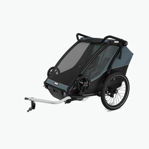 Thule Chariot Cab sötét pala dupla kerékpár utánfutó (Chariot Cab 10204022) kép