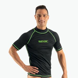 Férfi SEAC T-Sun úszópóló fekete (T-Sun 155-17) kép