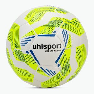 Labdarúgás uhlsport 350 Lite Addglue fehér/fluo sárga/sötétkék méret 4 (350 Lite Addglue 100177001) kép