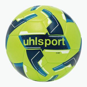 Labdarúgás uhlsport Team fluo sárga/navy/fehér méret 4 (Team 100177504) kép