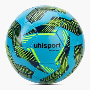 Labdarúgás uhlsport Lite Soft 350 világoskék/navy/neósárga méret 5 (Lite Soft 350 100177202) kép