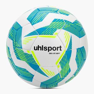 Labdarúgás uhlsport Lite Soft 350 fehér/világoskék/fluo sárga méret 5 (Lite Soft 350 100177201) kép
