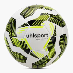 Uhlsport Pro Addglue labdarúgó fehér/fekete/fluo sárga méret 5 (Pro Addglue 100176701) kép