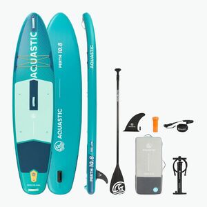 AQUASTIC Perth SUP deszka 10'8" allround zöld (Perth 10'8" AQS-B5I017-GN) kép