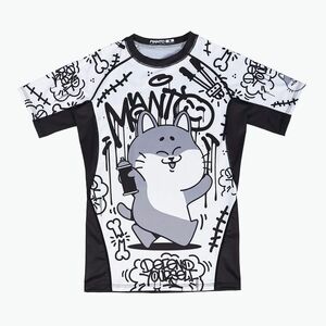 MANTO Debza férfi mellény fehér/fekete (Debza MNR927_BLK) kép