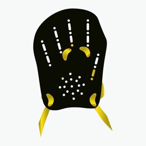 Cressi Aqua Energy úszó evezők fekete/sárga színben (Aqua Energy DF203051) kép