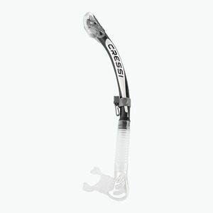 Cressi Alpha Ultra Dry átlátszó/fekete/fehér snorkel (Alpha Ultra Dry ES258053) kép