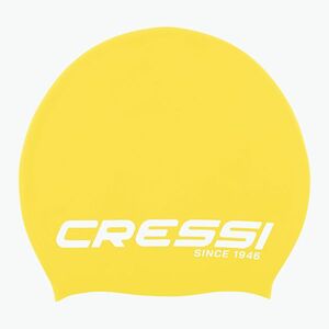 Cressi Loira Long Hair úszósapka sárga/fehér (Loira Long Hair XDF227134) kép