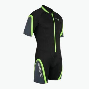 Férfi Cressi Playa Shorty 2.5 mm-es fekete/lime búvárruha (Playa Shorty 2.5 mm XLV445054) kép