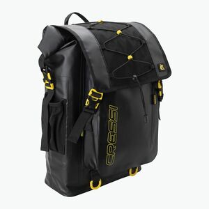 Cressi Venom Dry hátizsák 30 l fekete/sárga (Venom Dry Bag XUB974000) kép