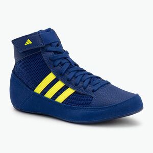 Gyermek birkózó cipő adidas Havoc 2 kék sárga (Havoc 2 BD7637) kép