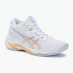 ASICS női röplabdacipő Netburner Ballistic FF 4 fehér/rózsaszín (Netburner Ballistic FF 4 1052A084-102) kép