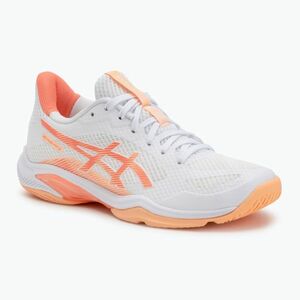 ASICS női röplabda cipő Blade FF 2 fehér/élénk korall (Blade FF 2 1072A120-100) kép