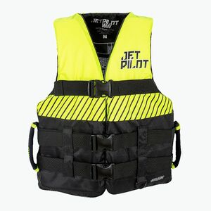 Férfi Jetpilot Helium F/E Nylon mellény fekete/sárga (Helium F/E Nylon Vest 2418404) kép