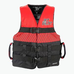 Férfi Jetpilot Helium F/E Nylon mellény fekete/piros (Helium F/E Nylon Vest 2503604) kép