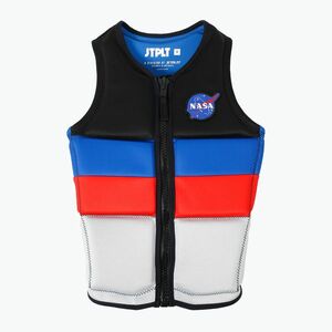 Jetpilot X1 fiú Eco mellény fekete/kék (X1 Boys Eco Vest 2504205) kép