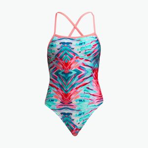 Funkita női egyrészes fürdőruha Strapped In One Piece hullámos tükörkép (Strapped In One Piece FKS034L7216012) kép