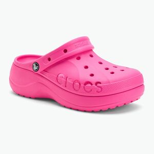 Crocs Baya Platform Clog flip flop elektromos rózsaszínű (Baya Platform Clog 208186-6QQ) kép