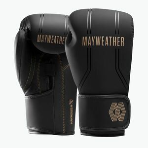 Hayabusa Mayweather Contender bokszkesztyű fekete/arany (Mayweather Contender MWCTDBG-BKGD-10) kép