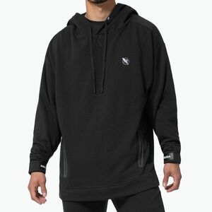 Férfi Hayabusa Midweight pulóver kapucnis pulóver fekete (Midweight Pullover Hoodie ATPHDM-BK) kép