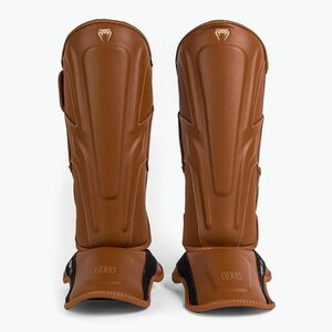 Venum Impact Evo lila/fekete férfi sípcsont- és lábfejvédők (Impact Evo Shinguards VENUM-05062-058) kép