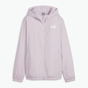 Női PUMA ESS Solid Windbreaker kapucnis női dzseki grape mist kabát (ESS Solid Windbreaker Hoodie 847494) kép