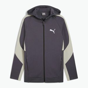 Férfi pulóver PUMA Evostripe Hoodie FZ DK galaktikus gr (Evostripe Hoodie FZ DK 681700) kép