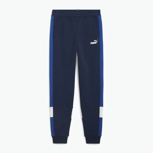 Gyermek PUMA ESS Block melegítőnadrág TR kobalt mázzal (ESS Block Sweatpants TR 679719) kép