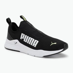 Férfi PUMA Wired Rapid cipő puma fekete / puma fehér / fluo sárga (Wired Rapid 385881 09) kép