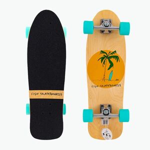 Fish Skateboards Surfskate Palm Beach 9.37" gördeszka (Surfskate Palm Beach 9.37" SURF-PAL-B-YEL) kép
