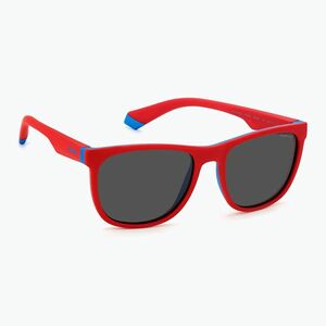 Polaroid PLD 8049/S piros kék/szürke polarizált gyermek napszemüveg (PLD 8049/S 2048734E349M9) kép
