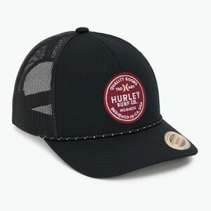Hurley Jetties Trucker férfi baseball sapka fekete (Jetties Trucker HIHM0355-010) kép