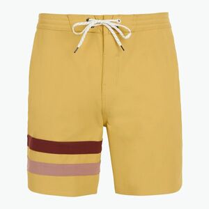 Férfi Hurley Phantom Block Party Renegade 18" poros cheaddar úszónadrág (Phantom Block Party Renegade 18" MBS0010910-H715) kép