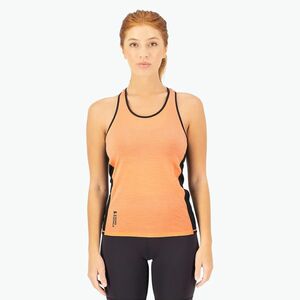 Női termikus tank top Mons Royale Bella Merino Tank punch/fekete (Bella Merino Tank 100788-1165-831) kép