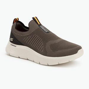 Férfi SKECHERS Go Walk Flex Peerless barna cipő (Go Walk Flex Peerless 216506 BRN) kép