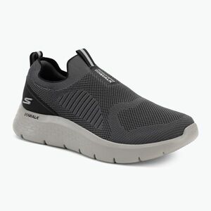 Férfi SKECHERS Go Walk Flex Peerless szén/fekete cipők (Go Walk Flex Peerless 216506 CCBK) kép