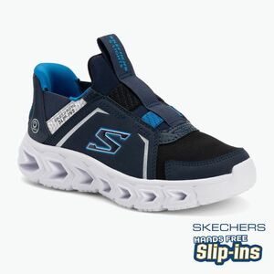 SKECHERS Slip-Ins Hypno-Flash 2.0 gyerekcipő navy/fekete színben (Slip-Ins Hypno-Flash 2.0 403830L NVBK) kép