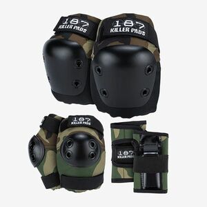 Gyermek betét készlet 187 Killer Pads Six Pack Jr camo (Six Pack Jr 187-PCO-0003) kép