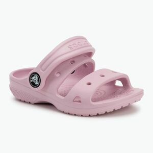 Crocs Classic Kids balerina szandál rózsaszínben (Classic Kids 207537-6GD) kép