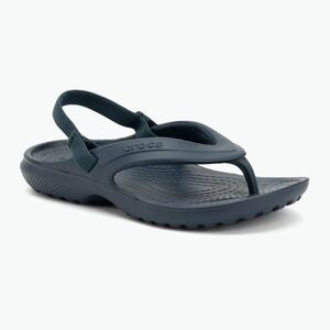 Crocs Classic Flip gyermek szandálok tengerészkék (Classic Flip 202871-410) kép