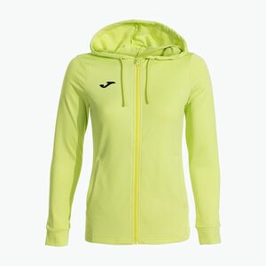 Női tenisz pulóver Joma Sculpture II Zip-Up Hoodie W lime (Sculpture II Zip-Up Hoodie 901861.486) kép