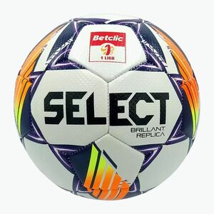 SELECT Brillant Replica Betclic 1 League labdarúgó v24 fehér/lila (Brillant Replica Betclic 1 Liga v24 161381) kép