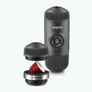 Wacaco Nanopresso hordozható kávéfőző 80 ml + NS fekete adapter (Nanopresso W-230108) kép