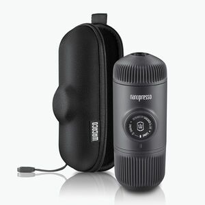 Wacaco Nanopresso hordozható kávéfőző 80 ml + tok fekete (Nanopresso W-230078) kép