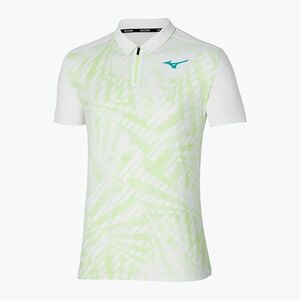 Férfi tenisz póló póló Mizuno Mugen Shadow Polo fehér (Mugen Shadow Polo 62GAB50201) kép